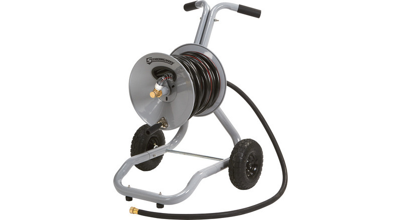  Strongway Garden Hose Reel Cart - Holds 400ft. of 5/8in. Hose :  Strongway: Patio, Lawn & Garden