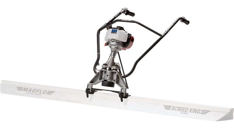 Wyco Tool Screed King Concrete Screed - With 1.25 HP Honda