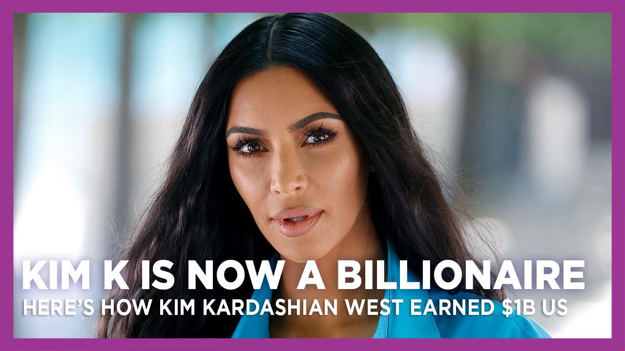 Kim Kardashian is now a billionaire