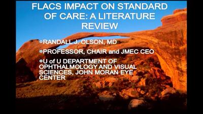VIDEO: Femtosecond laser-assisted cataract surgery impact on standard of care: A review of the literature