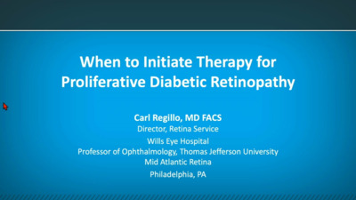 VIDEO: Expert offers treatment guidelines for proliferative diabetic retinopathy