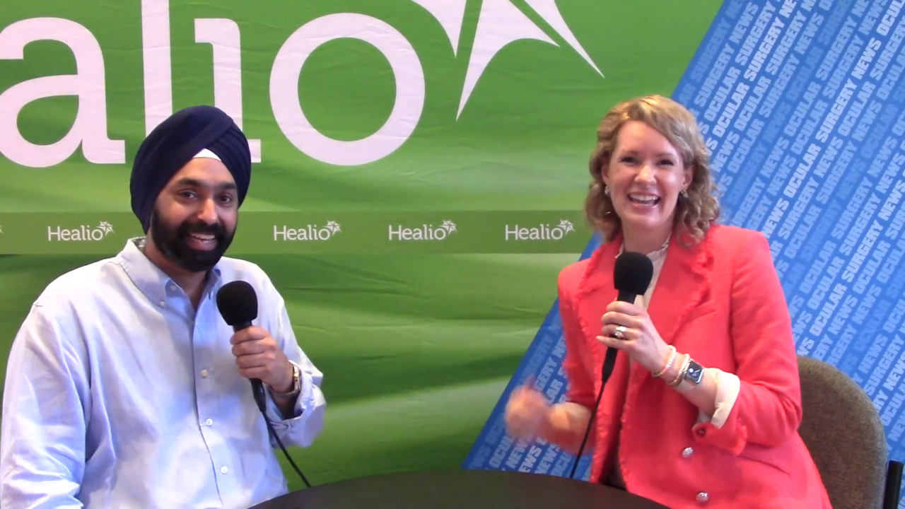 Yari Mitchell has questions for I. Paul Singh, MD: AI in glaucoma and technology overload