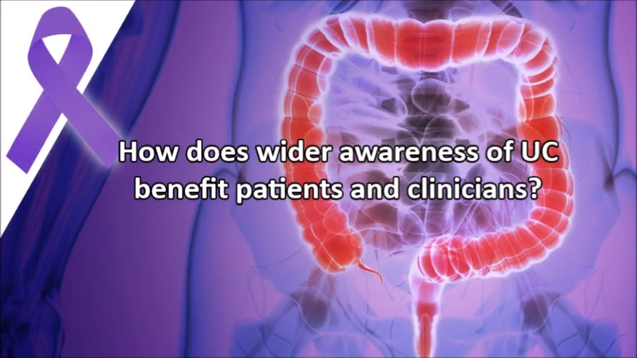 VIDEO: Benefits of wider awareness of ulcerative colitis