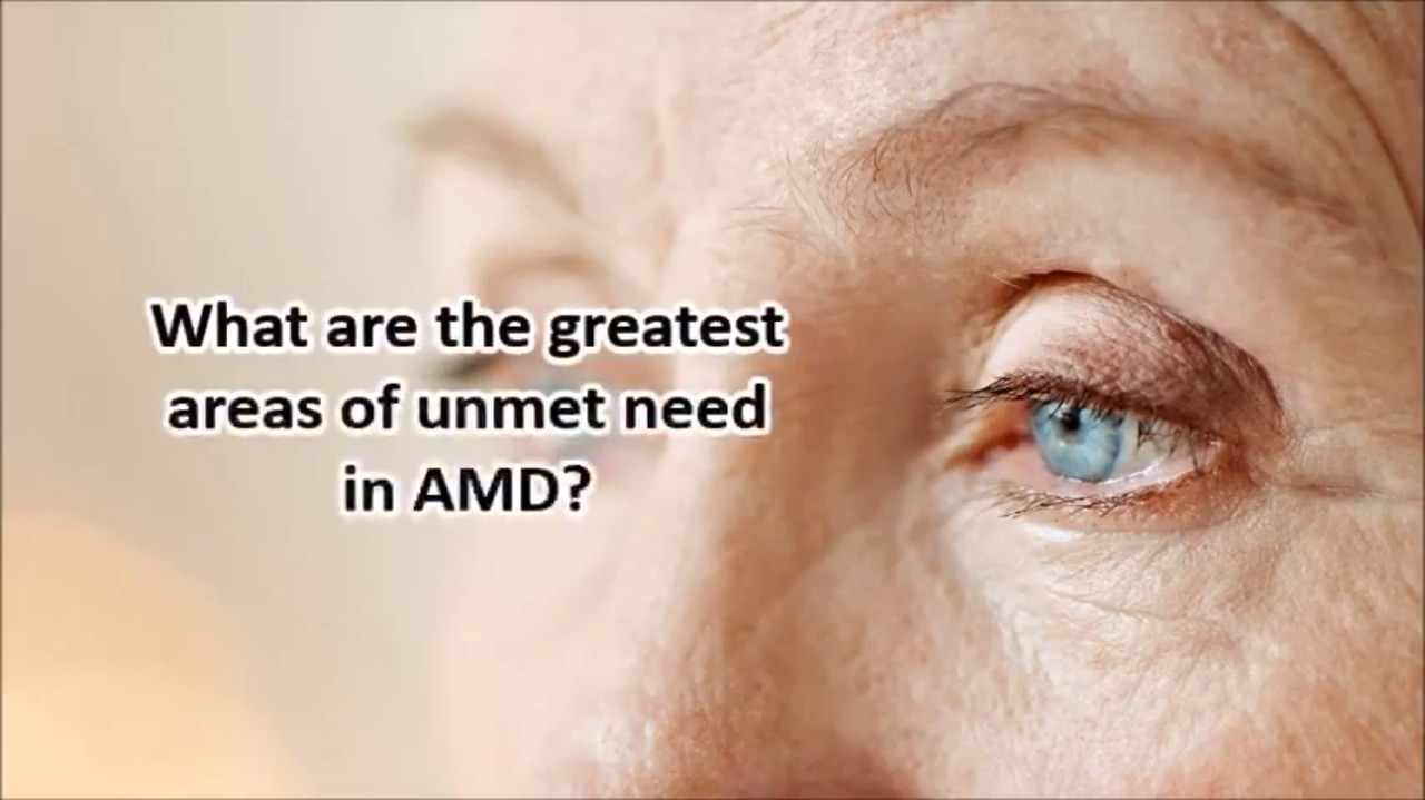 VIDEO: Greatest areas of unmet need in AMD