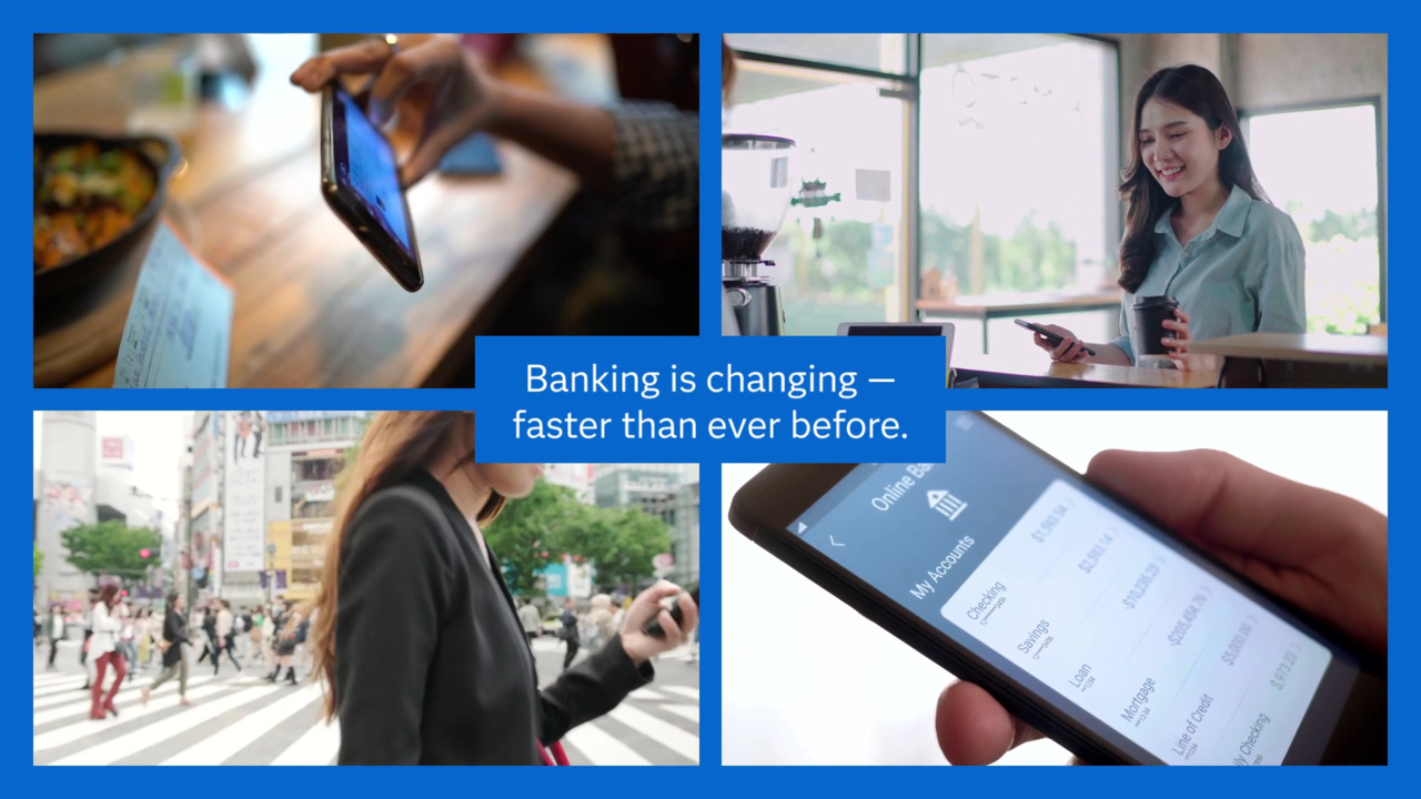 (horizontal) The future of banking is intelligent – but riskier than ever