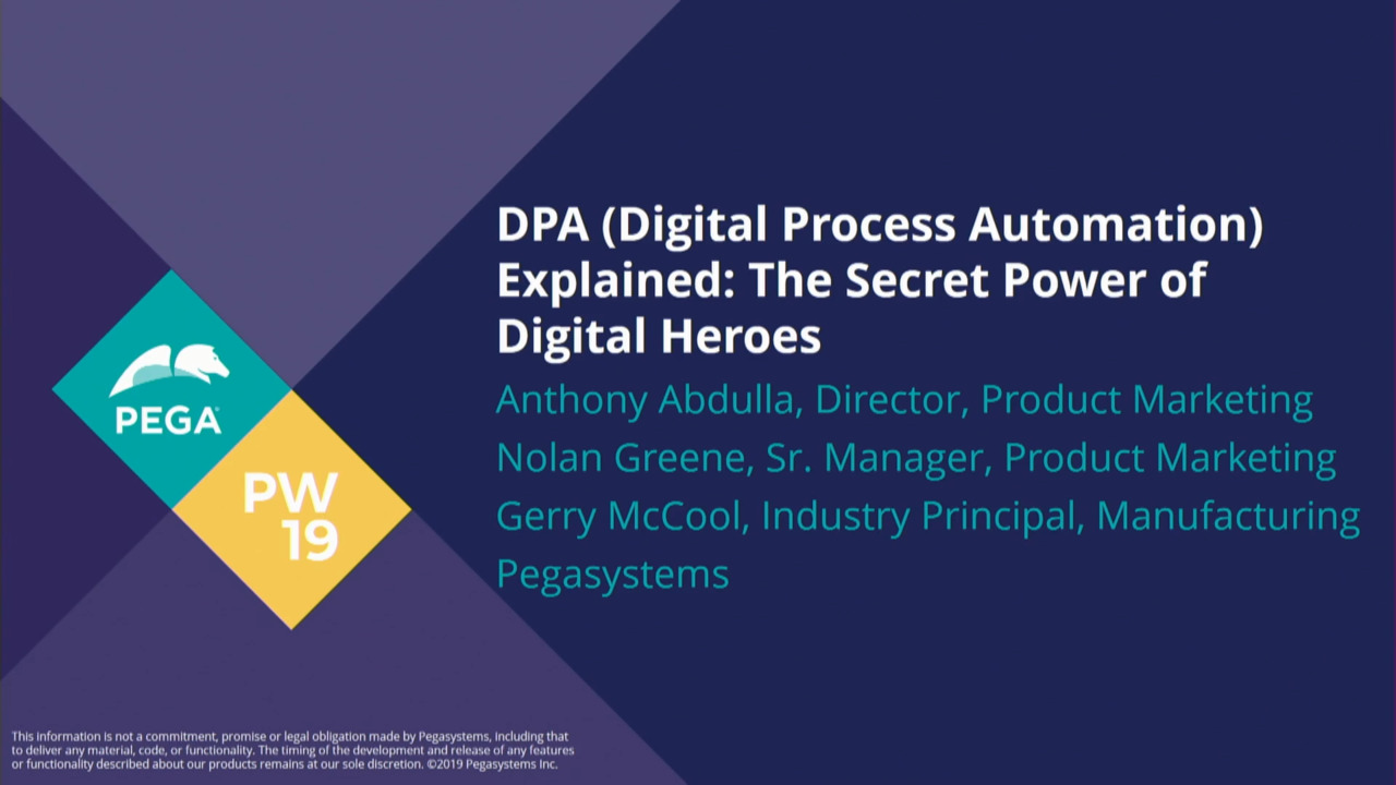 pega process automation