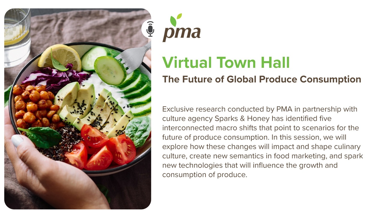 Produce Marketing Association Coronavirus Covid 19 Virtual Town Hall Series Produce Marketing Association