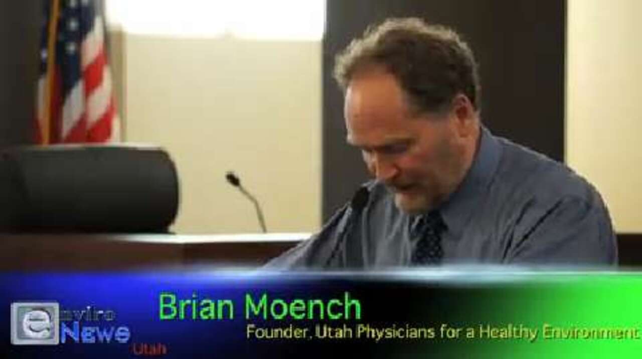 Dr. Brian Moench of UPHE: “Stericycle is constantly releasing what really amounts to poison”