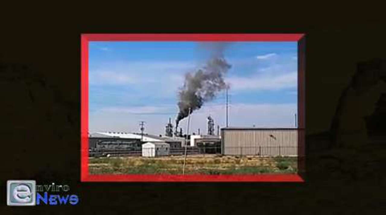Silver Eagle Refinery Caught Spewing Big Black Toxic Smoke by Citizen Watchdogs