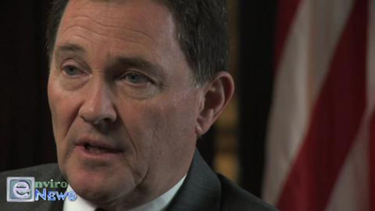 Governor Gary Herbert Discusses the Grid and Transmission Lines