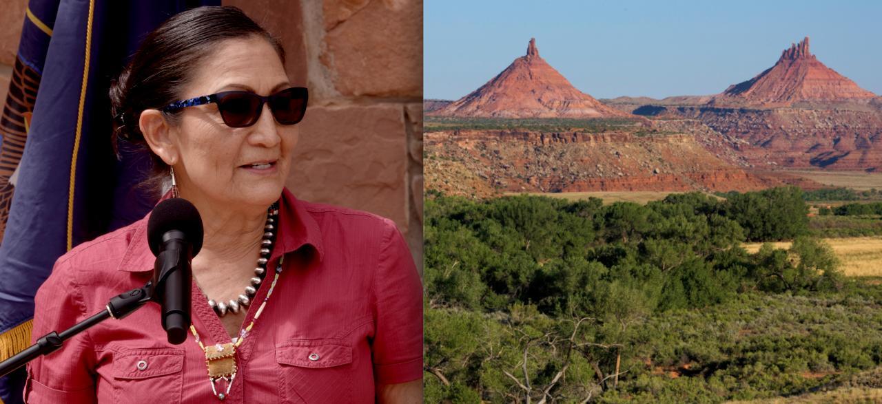 Sec. Deb Haaland Addresses Tribal Leaders, Gov. Officials, Stakeholders, in Historic Sojourn to Bears Ears; Taped in 12K by EnviroNews