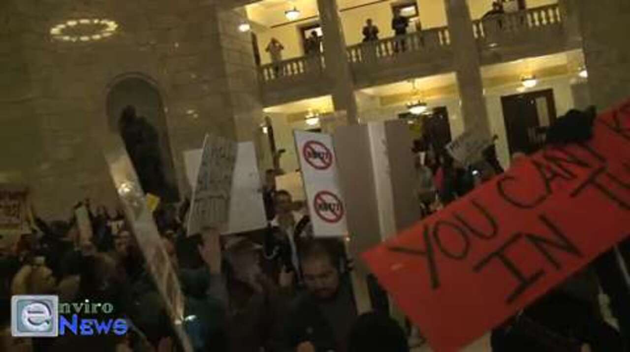 Protestors Storm the Utah State Capitol in Outrage of HB 477