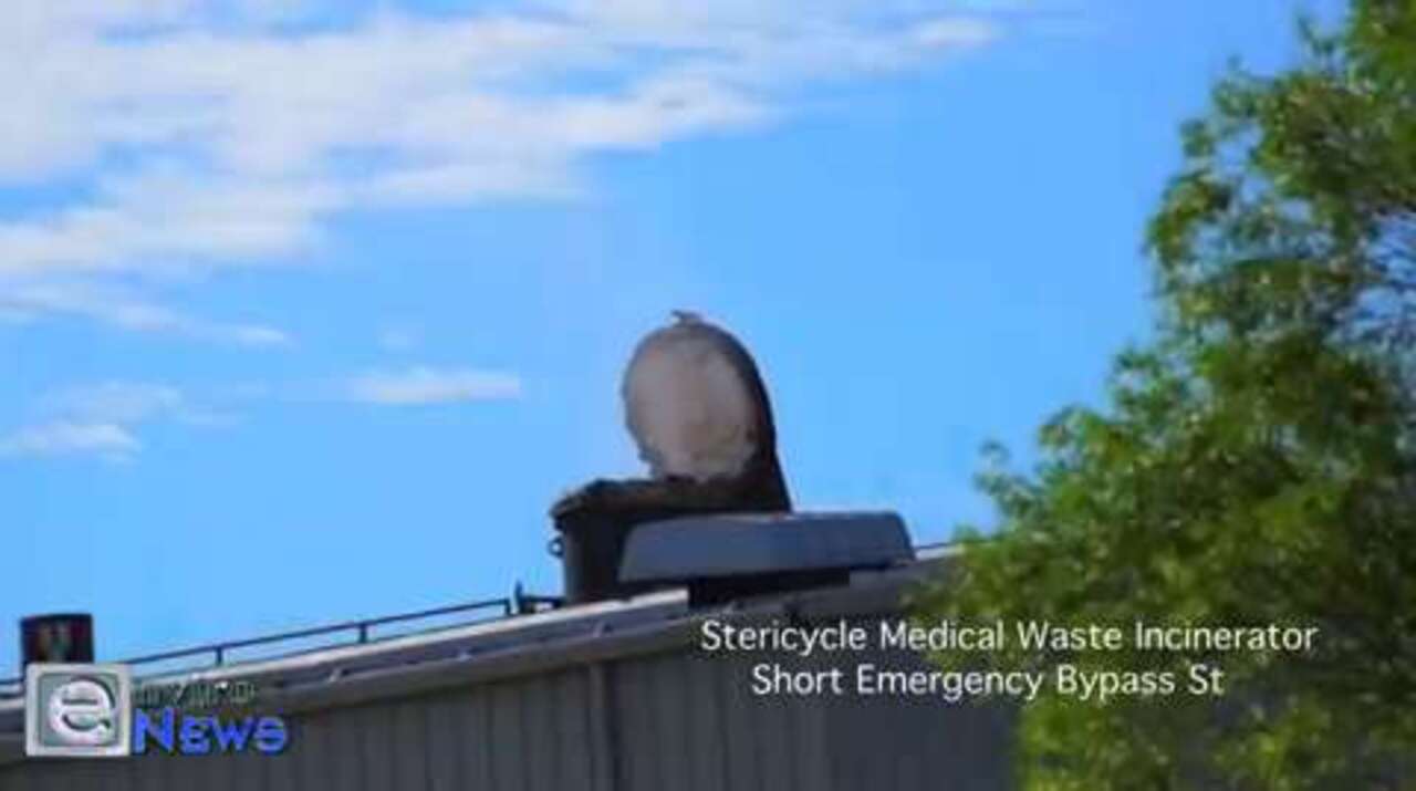 What a Bypass at One of America’s Last Standing Medical Waste Incinerators Looks Like (Stericycle)