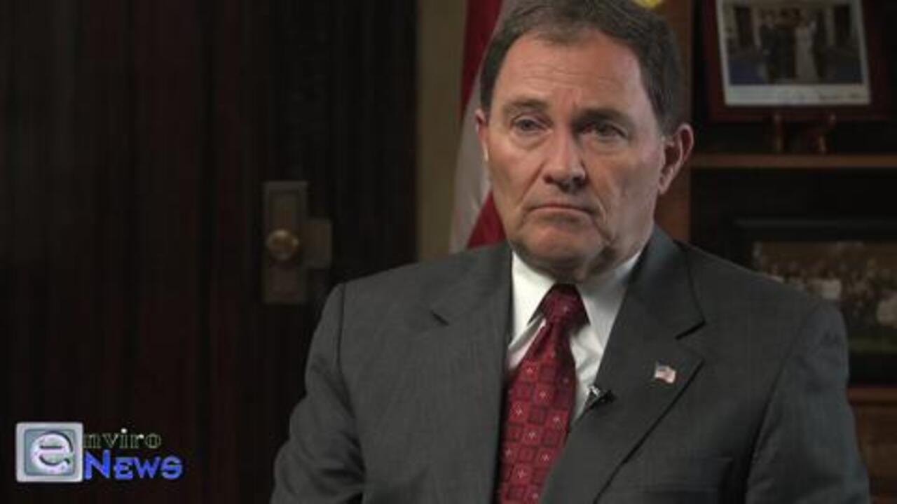 Governor Gary Herbert Talks About Seatbelts, the Clean Air Challenge, and Just Driving Less