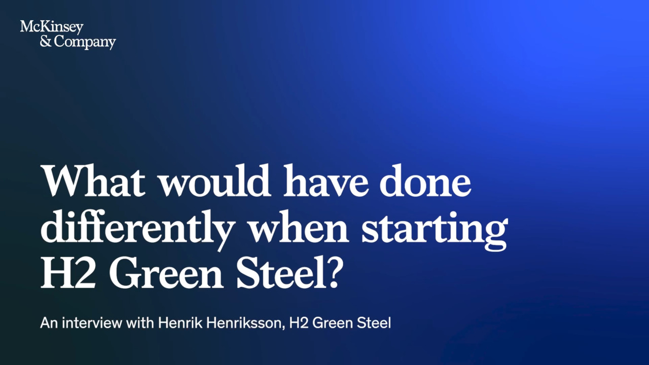 2023 Climate Tech Companies to Watch: H2 Green Steel and its steel made  with renewable energy