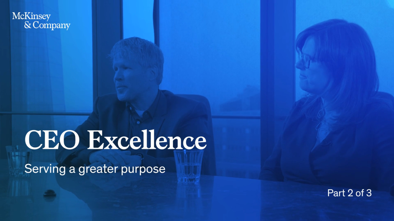 CEO Excellence | McKinsey & Company