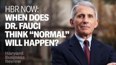 When Does Dr. Fauci Think 
