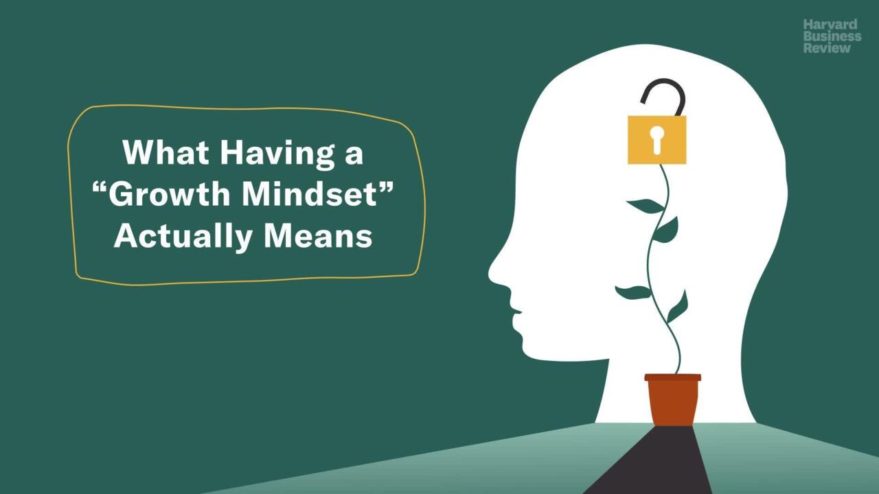 What Having a “Growth Mindset” Actually Means