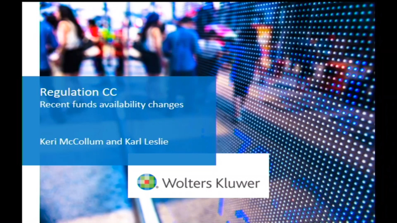 Latest Regulation Regulation Cc Funds Availability Changes