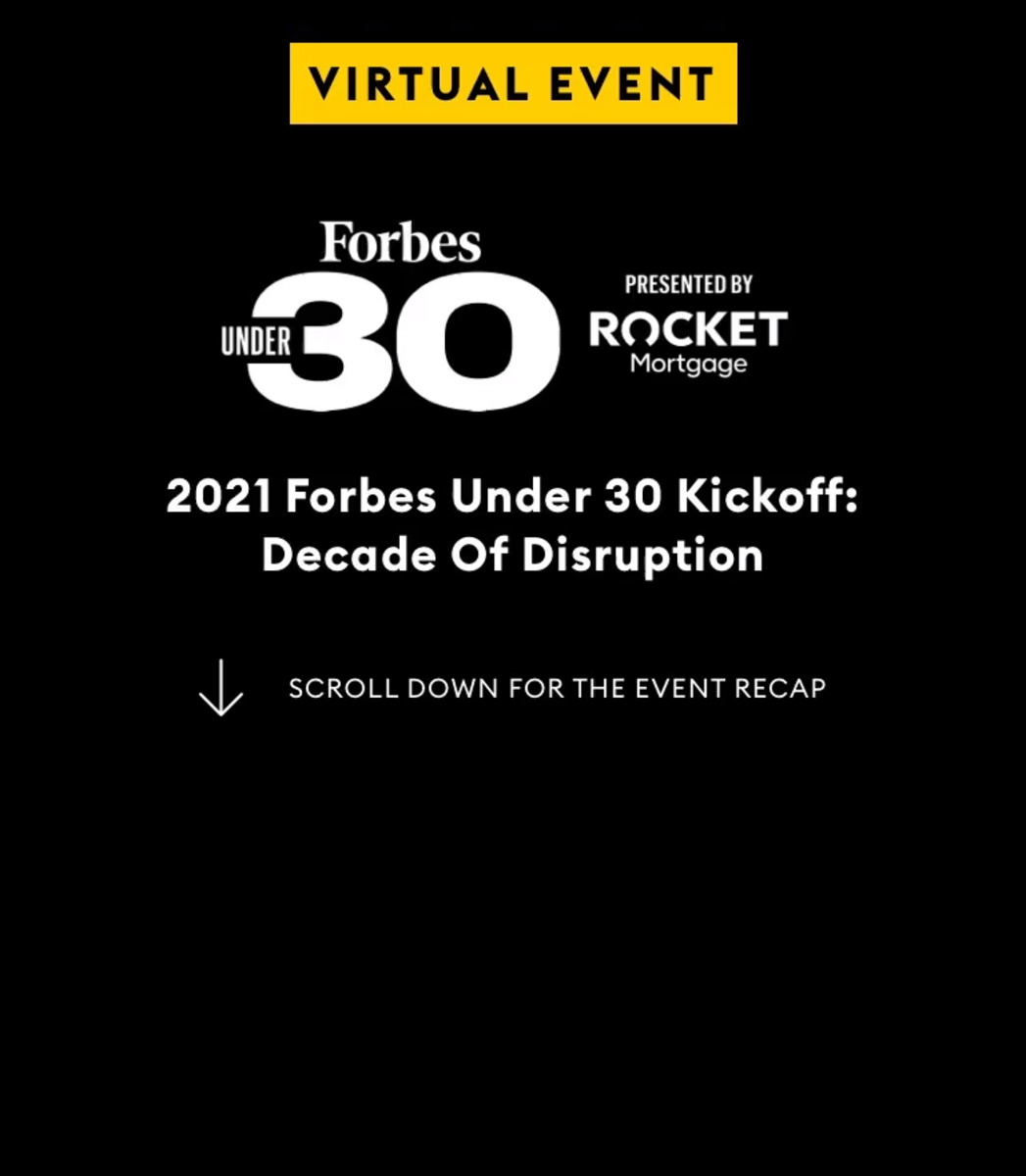 Under 30 Summit 2024 - Forbes Middle East Events