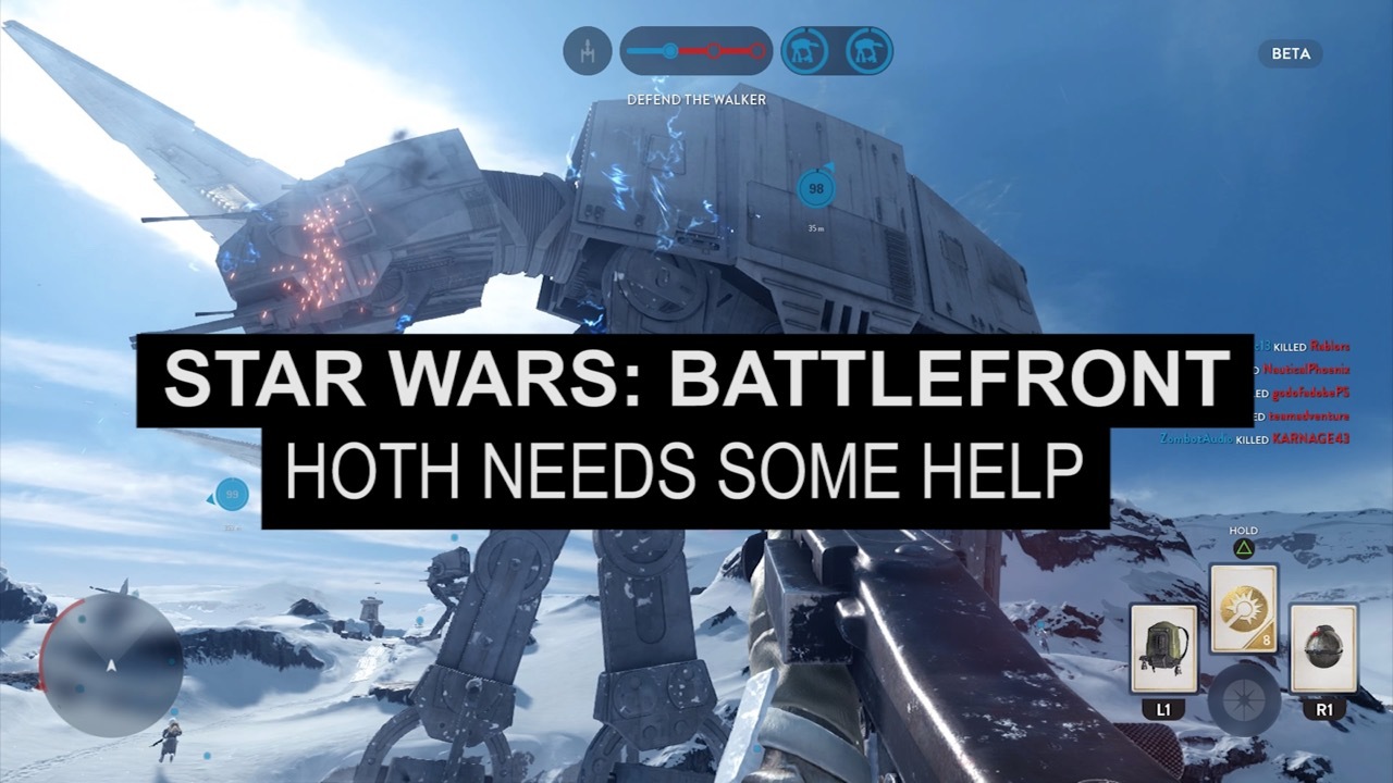 Star Wars Battlefront S Hoth Needs Serious Help In The Beta - roblox star wars battlefront beta youtube