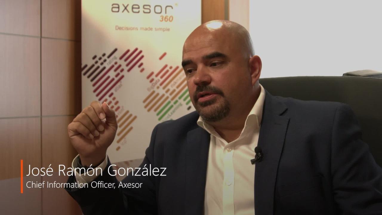 Axesor - Customer Success Story (José Ramón González - Chief Information Officer)
