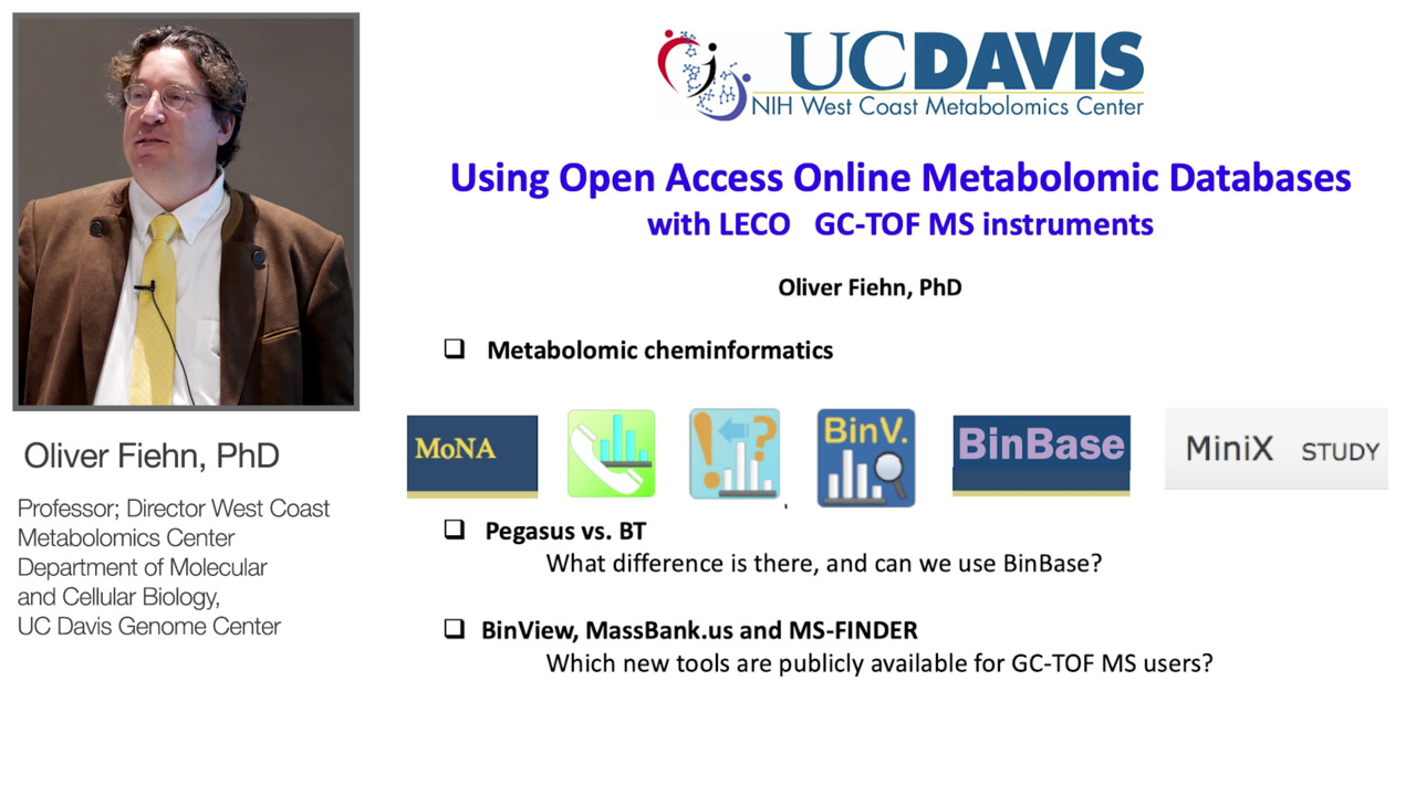 Using Open Access Online Metabolomic Databases