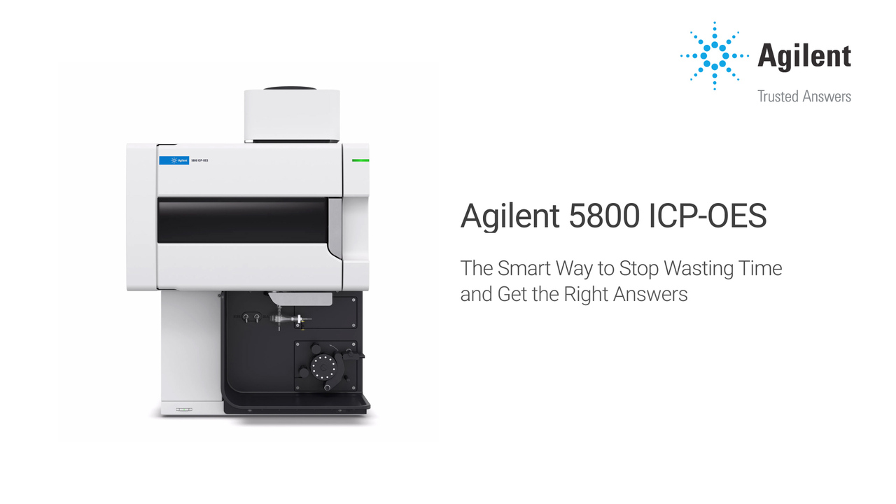 5800 ICP-OES Instrument from Agilent Technologies | Labcompare.com