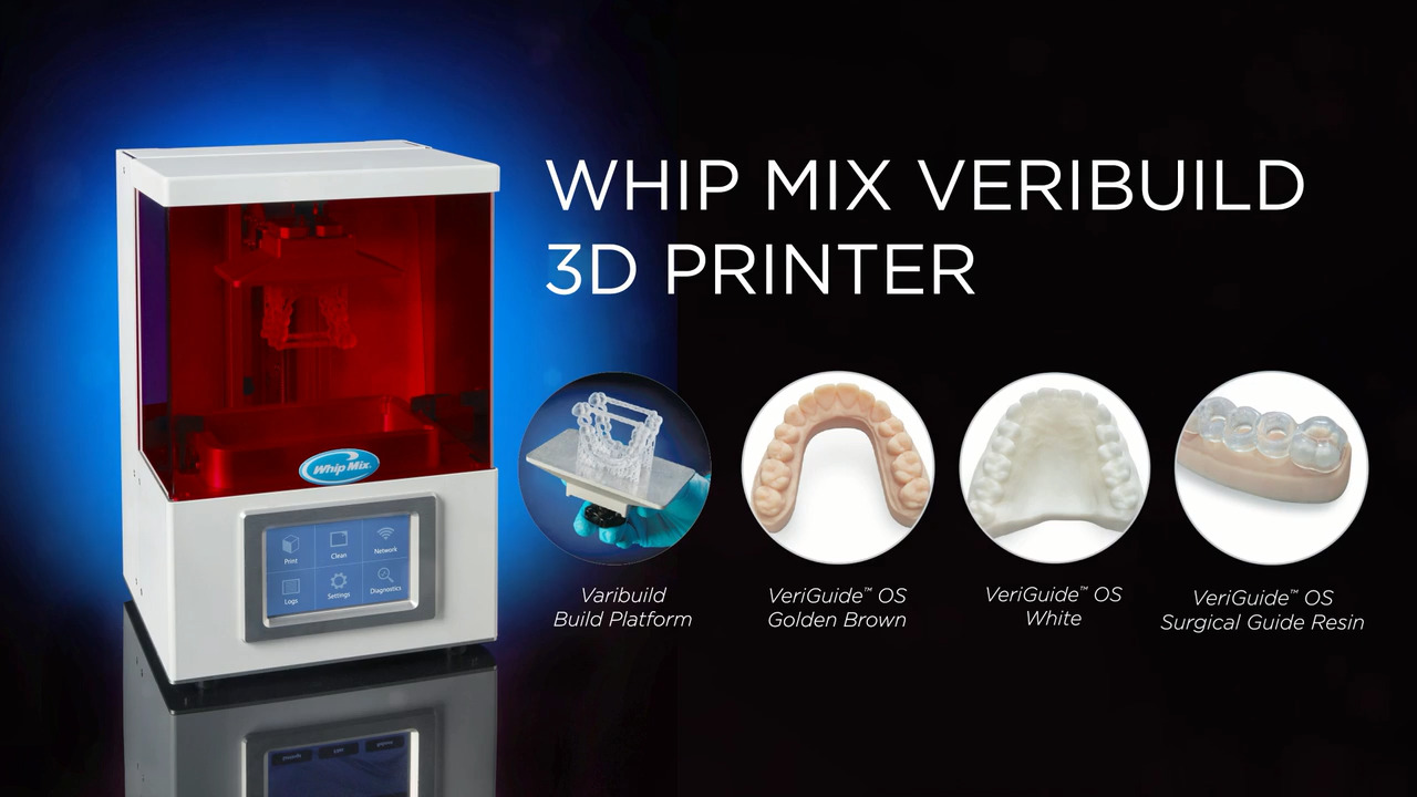 Watch Video: Whip Mix VeriBuild LCD 3D Printer | Dentalcompare: Top  Products. Best Practices.
