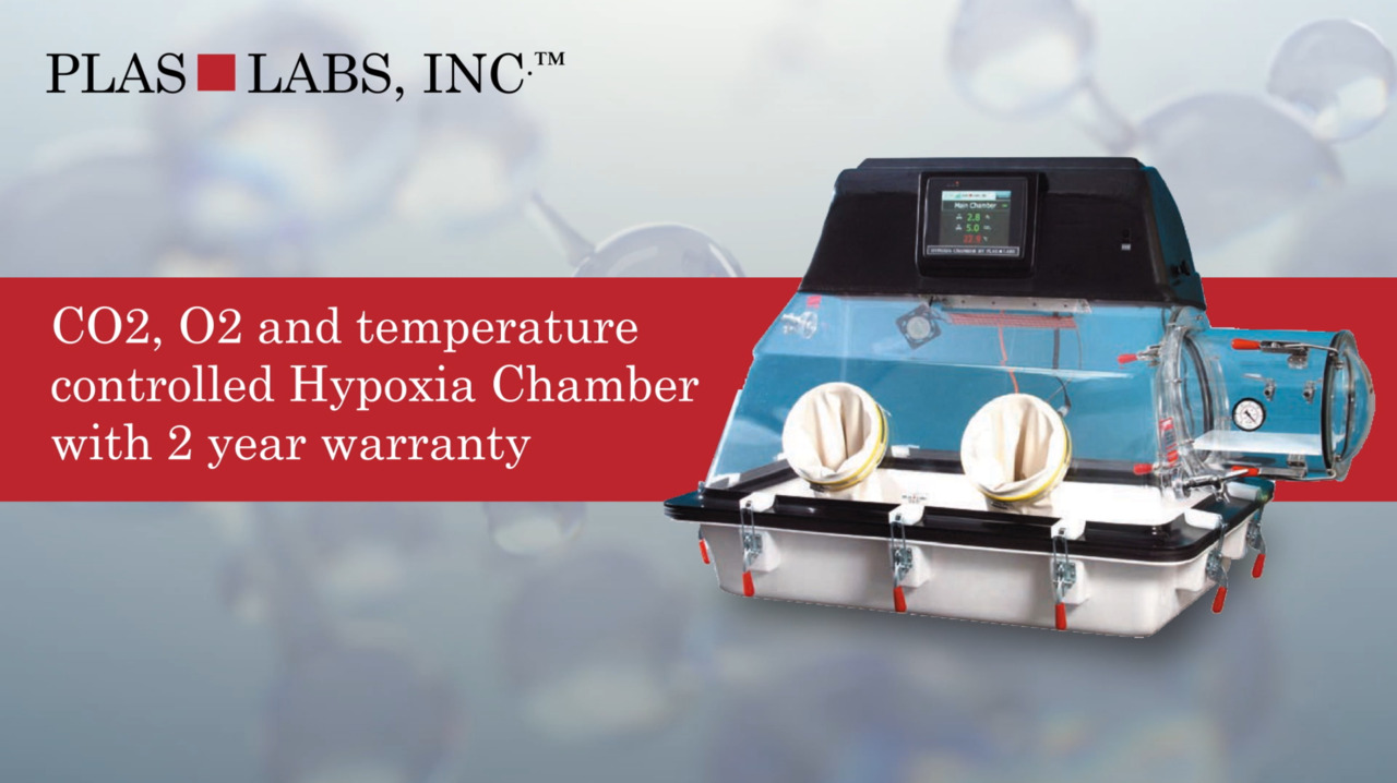 Controlled Atmosphere Anaerobic Chamber Glove Box (Manually Controlled) from  Plas-Labs