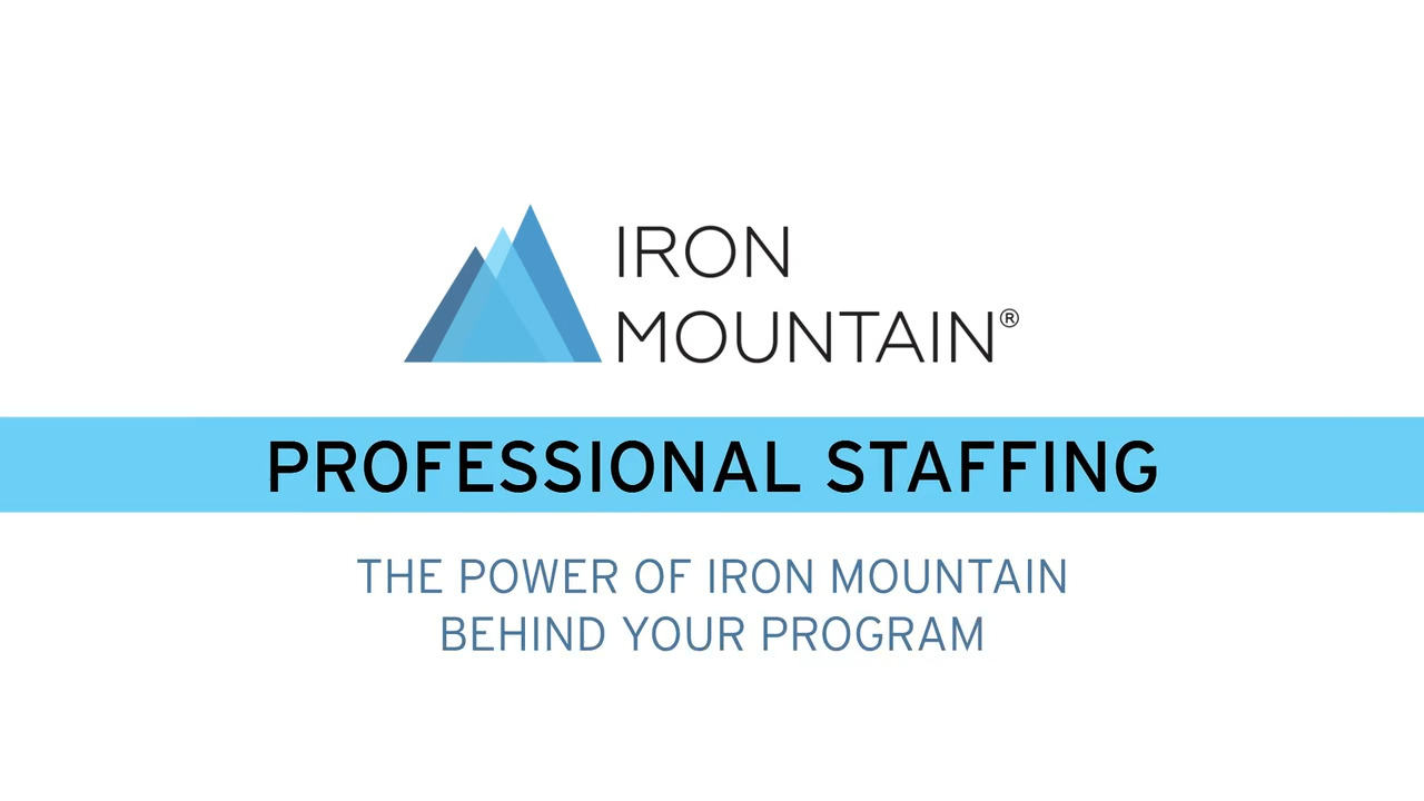 How Oracle uses Iron Mountain professional staffing services to power their Records and Information Management programs