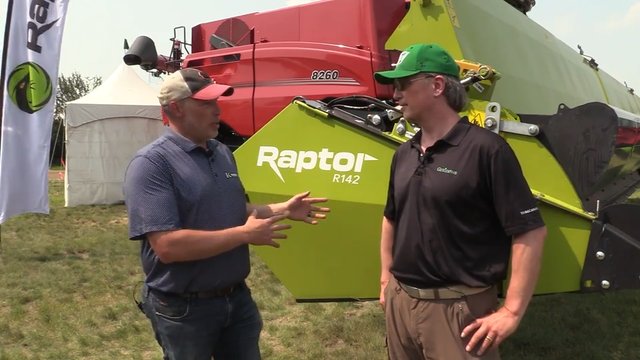 Thumbnail for K-Hart Raptor stripper header returns to Ag in Motion