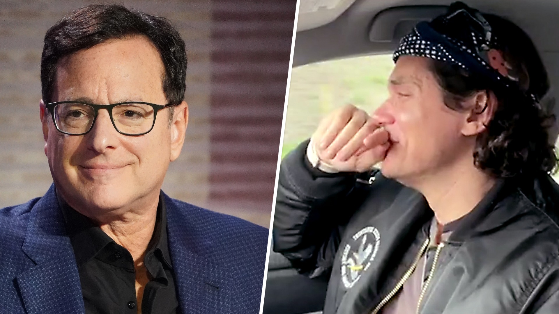 John Mayer and Jeff Ross get emotional in Bob Saget's car
