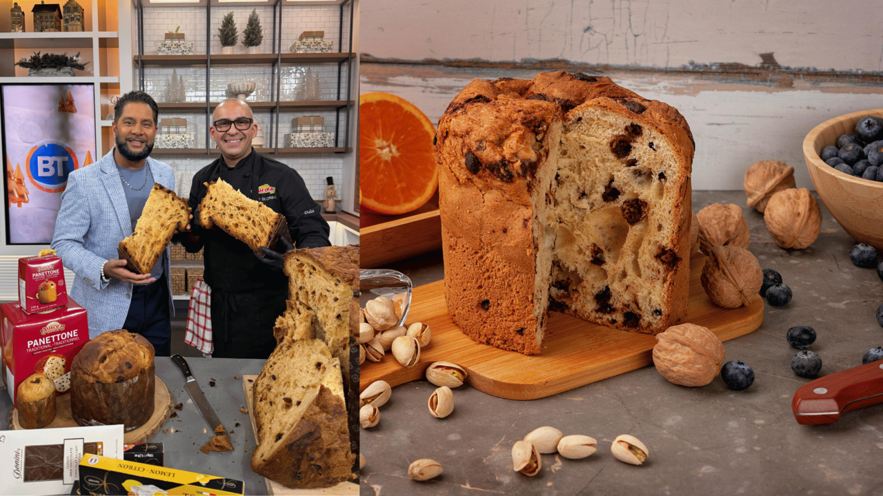 Which of these items weigh more than a 20-pound panettone?