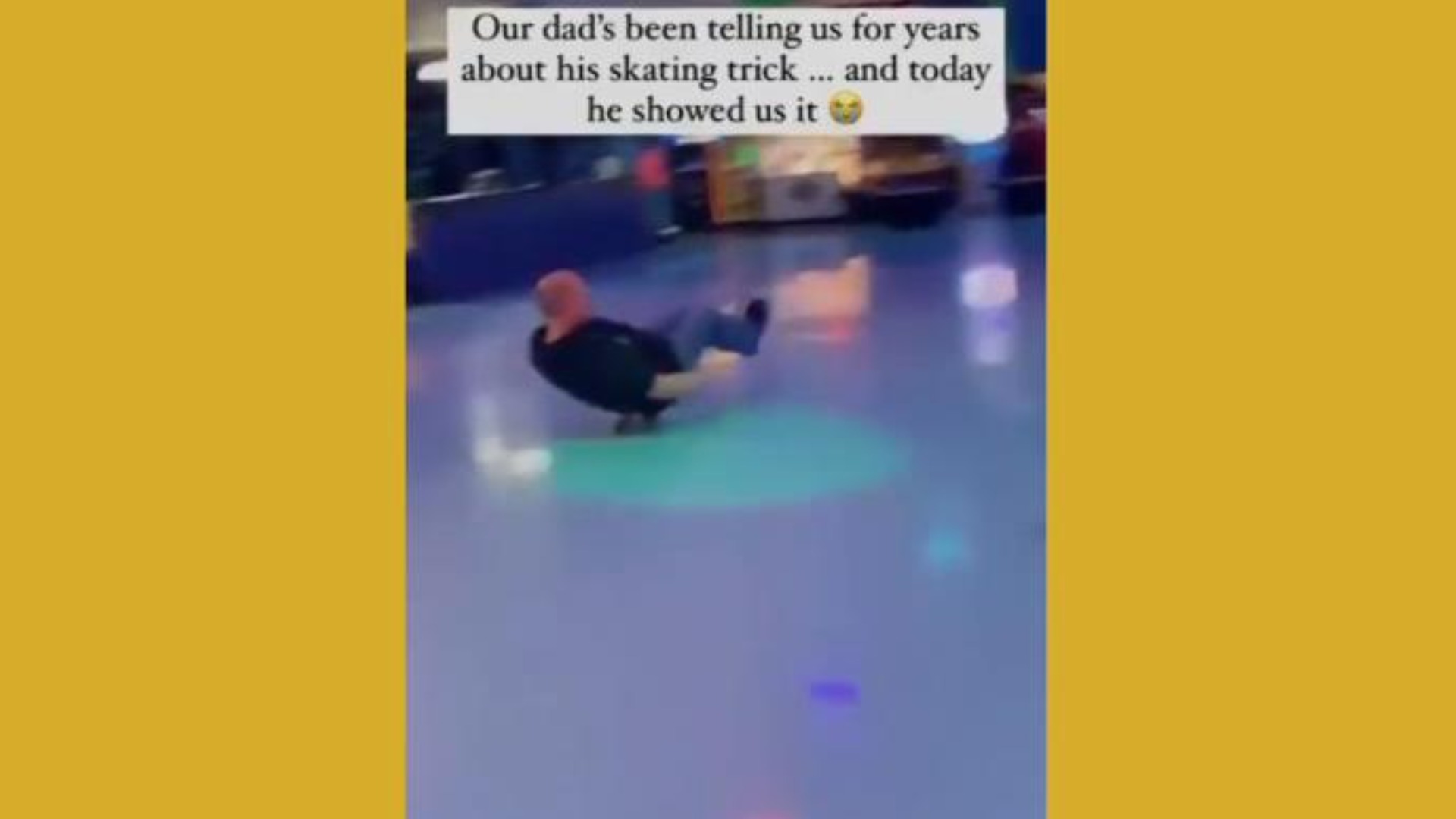 You have to see this dad's viral skating trick