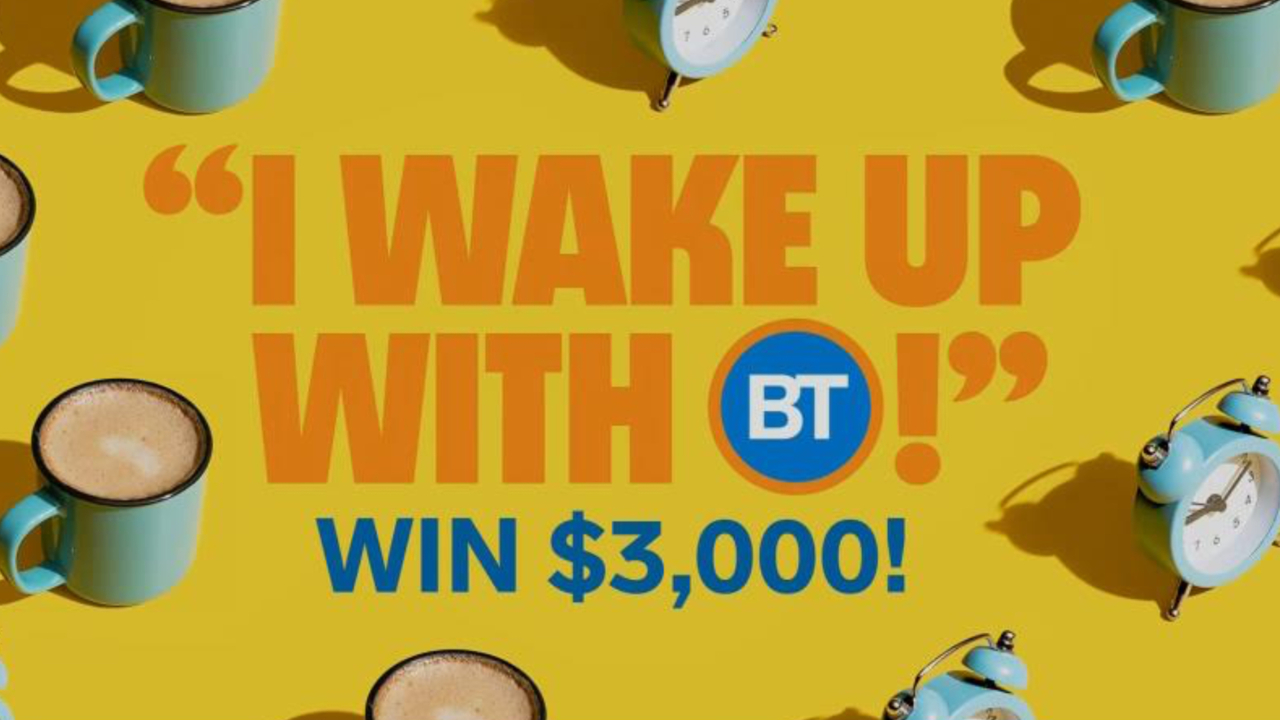 A viewer wins $3000 with 'I Wake Up With BT!'