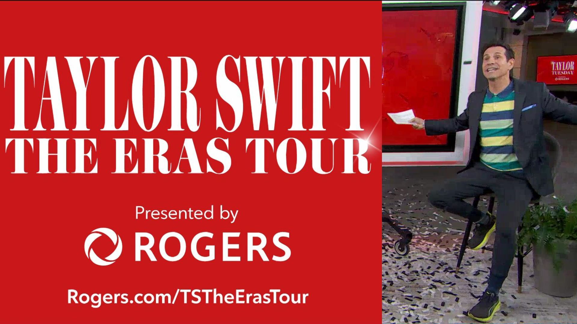 Rogers just gave away 35 pairs of Taylor Swift | The Eras Tour tickets