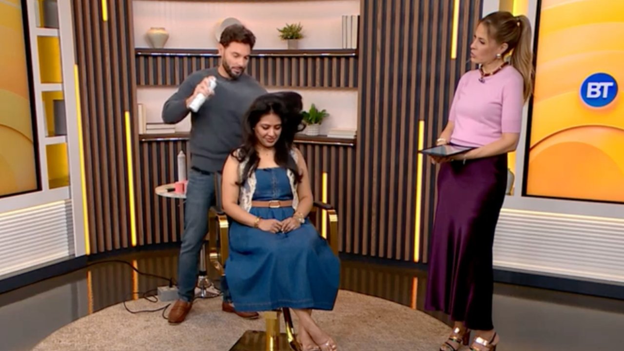 A BT viewer gets a hair makeover