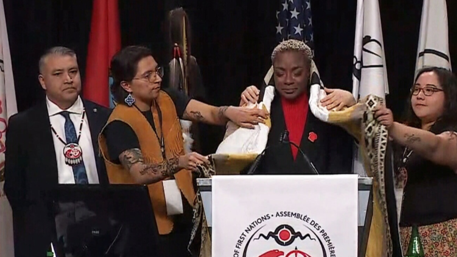 Jully Black honoured by AFN Special Chiefs Assembly Breakfast Television