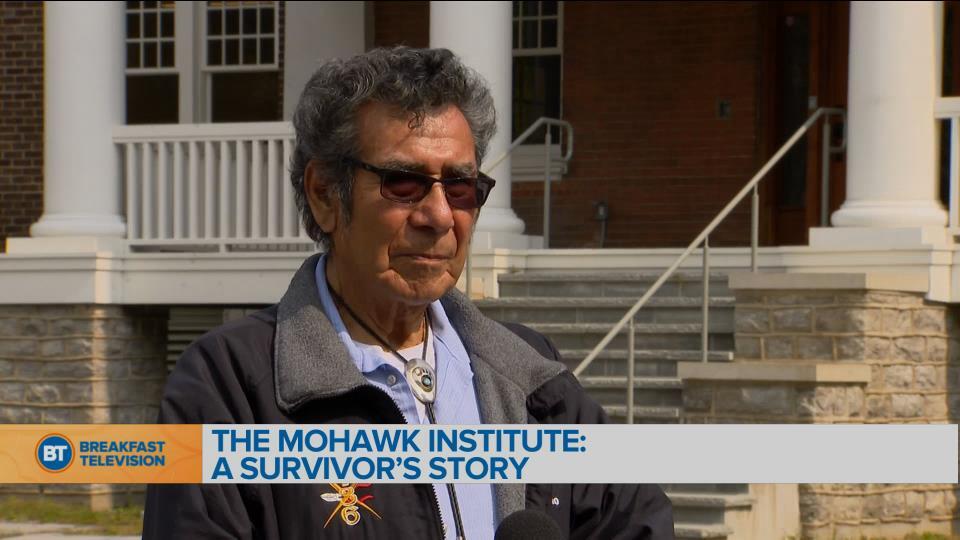 Survivor Geronimo Henry recalls his experience at the Mohawk Institute Residential School