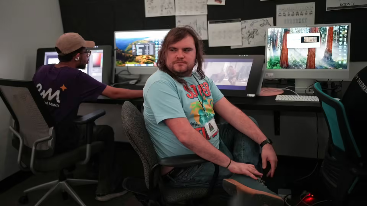 Autistic adults channel creativity into Hollywood careers