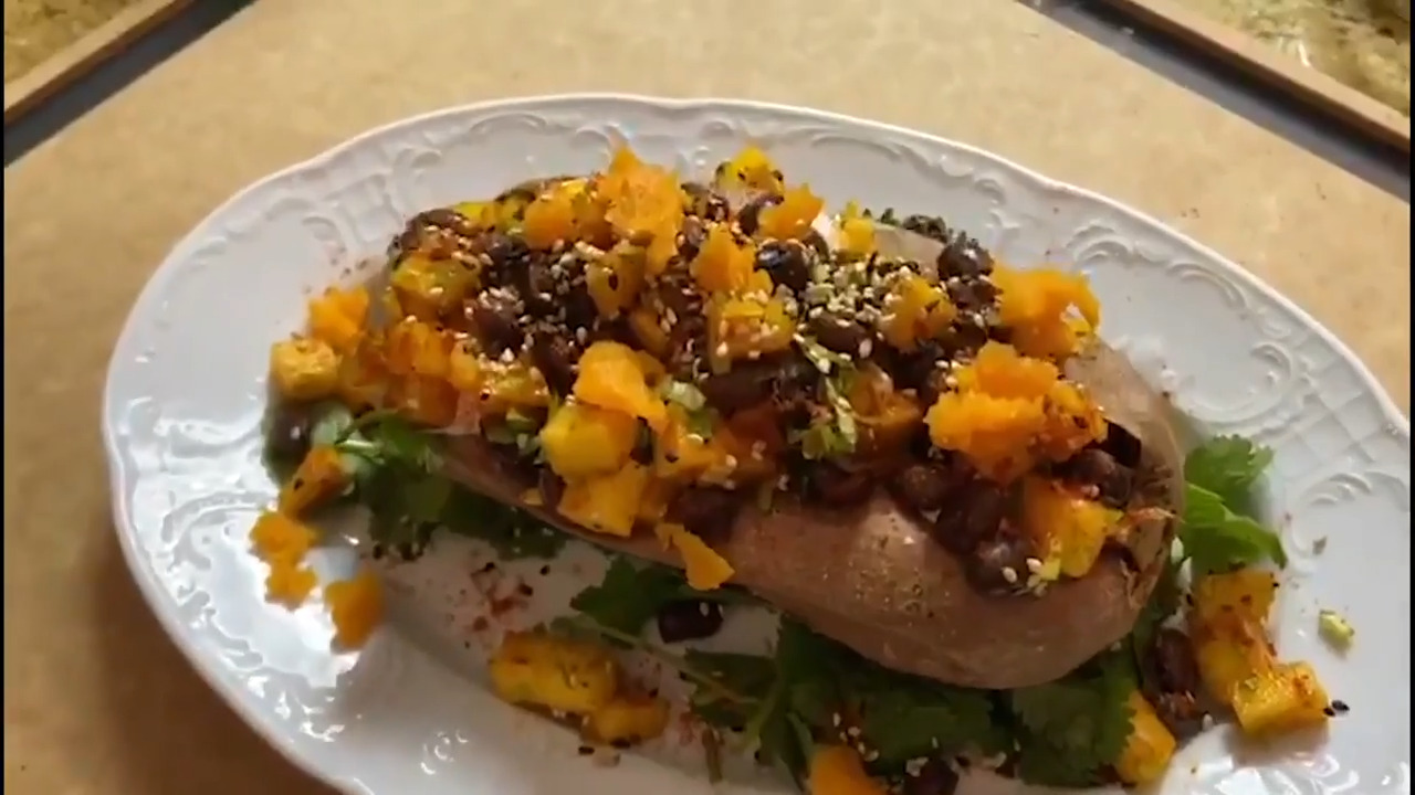 Sweet potato and mango is the marriage you didn’t know you needed