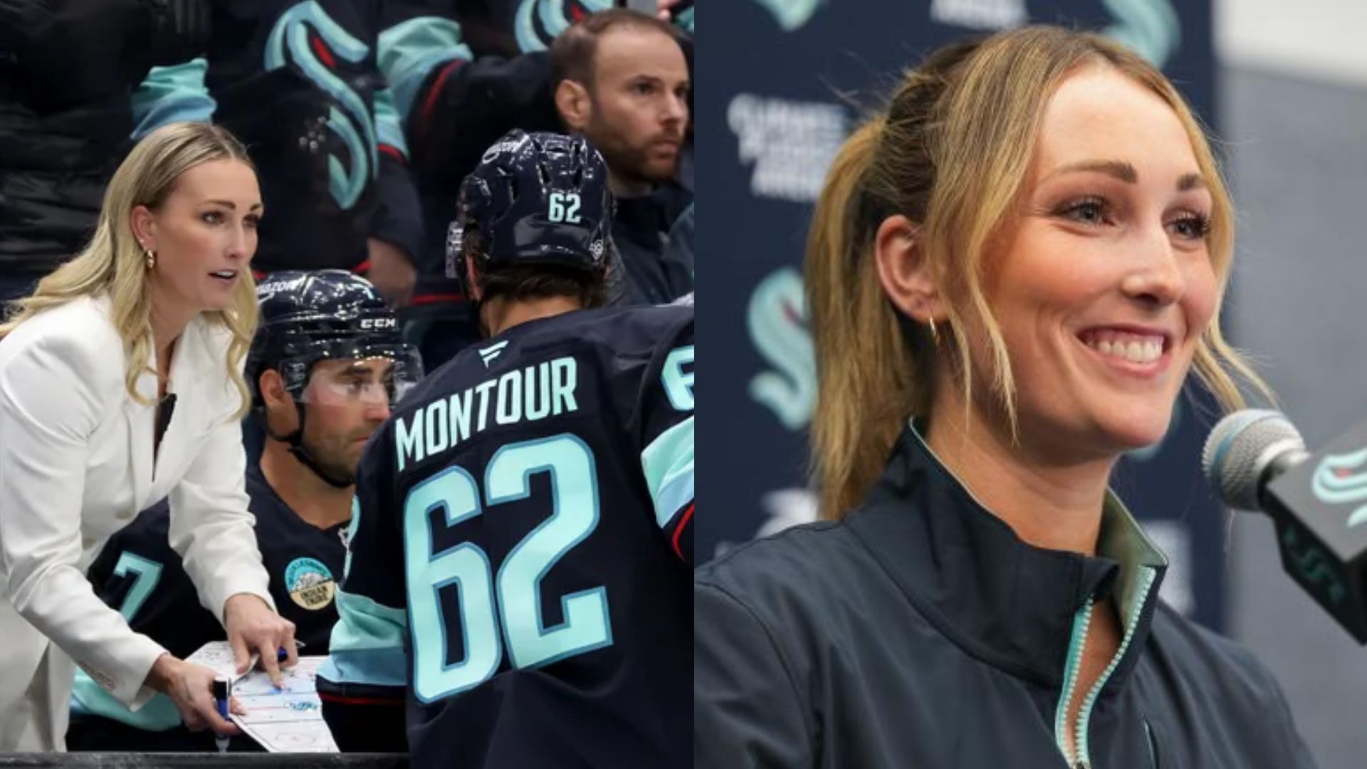 Jessica Campbell becomes the first ever female assistant coach in the NHL