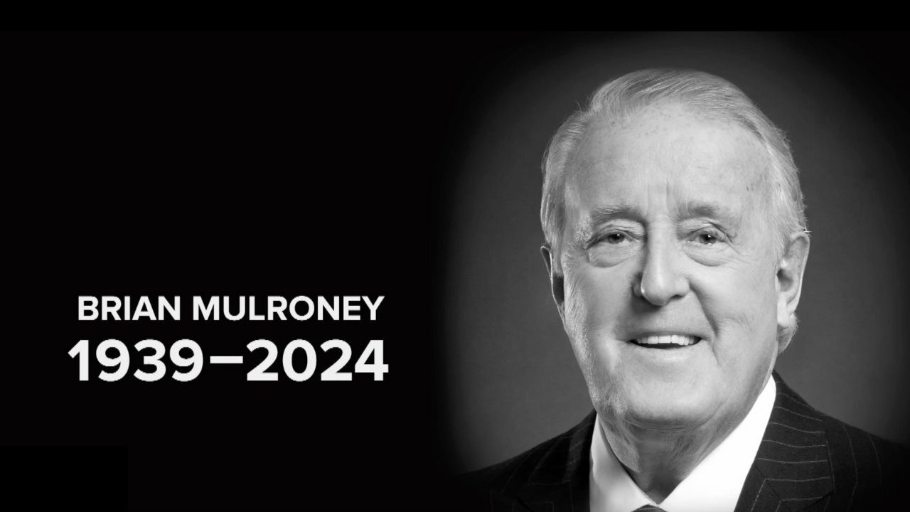 Former Canadian Prime Minister Brian Mulroney has died