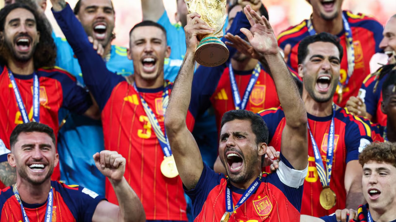 Spain celebrates World Cup victory
