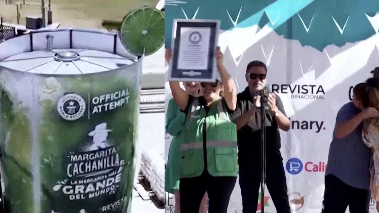 Tijuana has set a record for the World’s Largest Margarita — and you won’t believe how tall it is!
