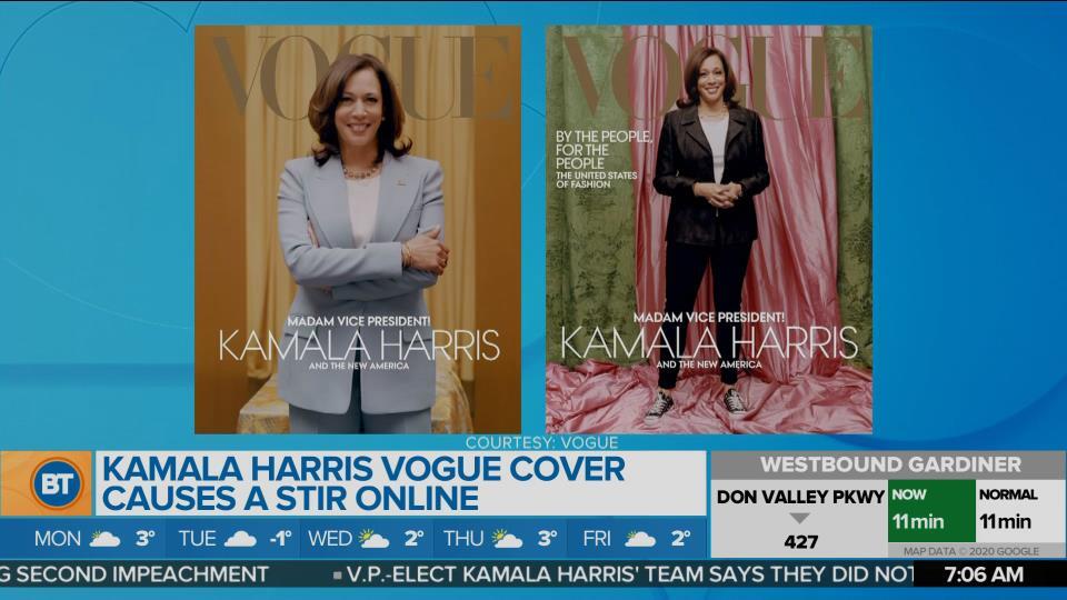 Kamala Harris Casual Vogue Cover Causes Stir Online