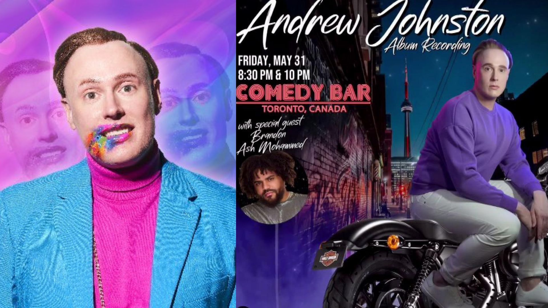 Iconic Canadian comedian Andrew Johnston on dropping his 4th comedy album