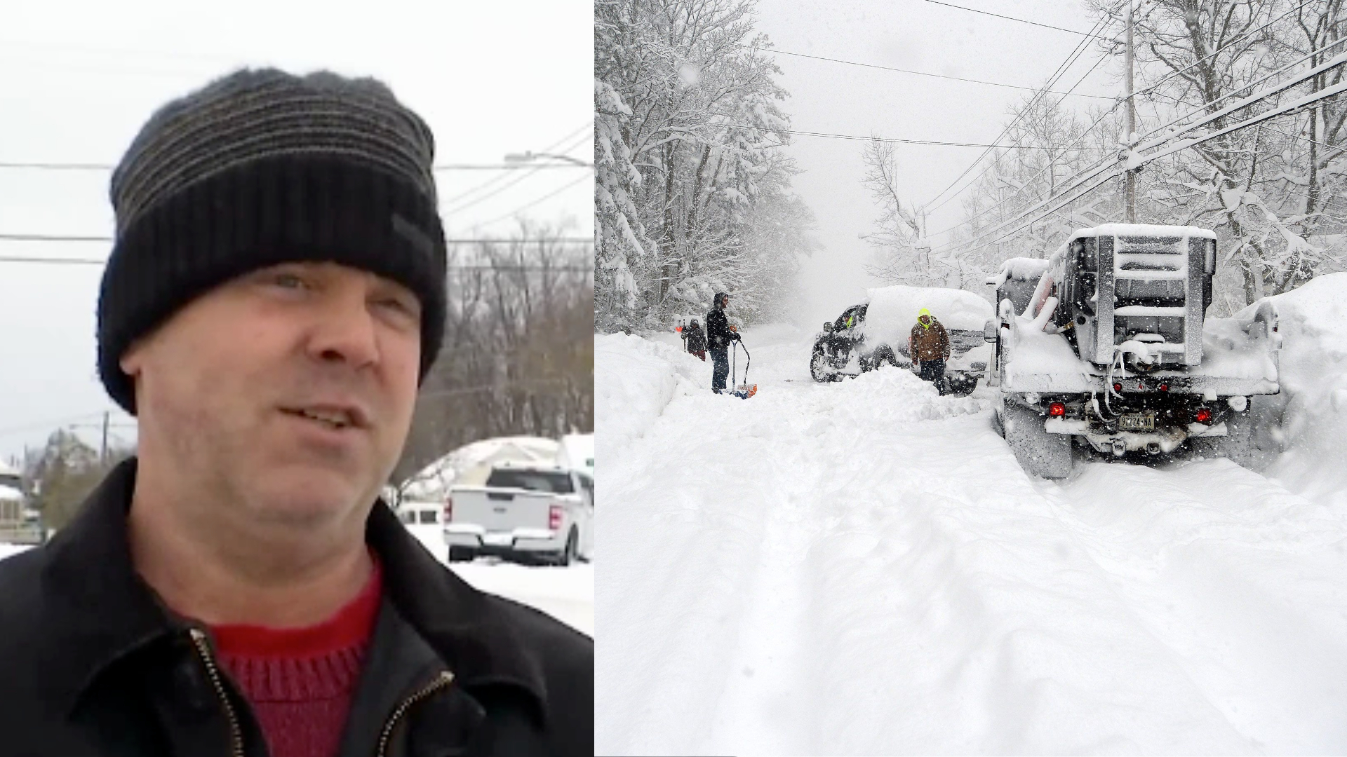 Buffalo man has unique priorities to get through record-breaking snowstorm