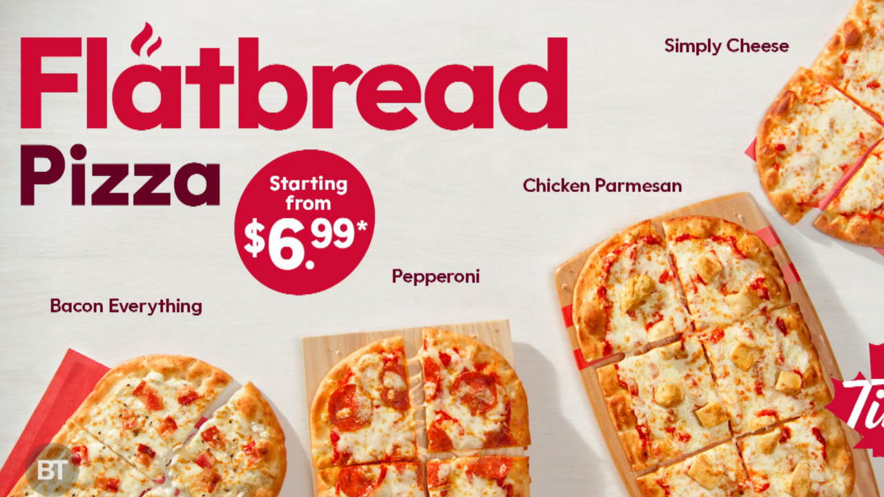 Tim Hortons Just Debuted Their Flatbread Pizza And We re Drooling 